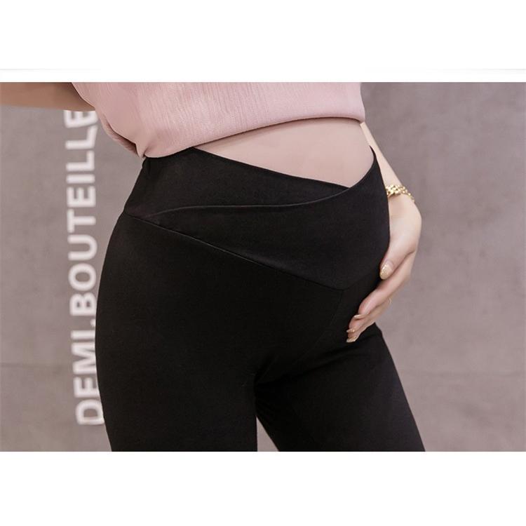 パンツ レギンス | マタニティレギンス マタニティパンツ マタニティウェア M L XL XXL ストレッチ柔らか 2020春夏 マタニティ服 七分丈パンツ