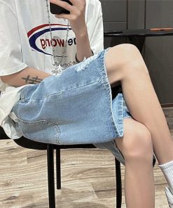 ハーフパンツ ショート | パンツ メンズ ショートｔパンツ 夏新作 デニム カジュアル ワイドパンツ ダメージ メンズパンツ 大きいサイズ デニムパンツ ハーフパンツ シンプル ボトムス