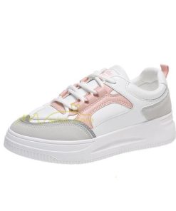 スニーカー | スニーカー　レディース レディースシューズ ローカット 靴 フラットシューズ ぺたんこ ウォーキングシューズ Pu革 厚底靴 歩きやすい 厚底スニーカー 美脚