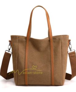 女性用バッグ | ショルダーバッグ レディース 斜めがけ 2way キャンバス 帆布 大きめ ハンドバッグ トートバッグ おしゃれ 多機能 上品 20代30代40代50代 かわいい トレンド