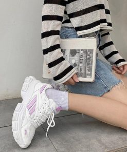 シューズ | 厚底 ダッドスニーカー レディース