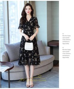 マキシ | ワンピース レディース 夏 体型カバー 着痩せ 韓国風 30代 40代 50代 通勤 OL デート 新作 2022 キレイめ おしゃれ ゆったり お出かけ 夏ワンピース 二次会