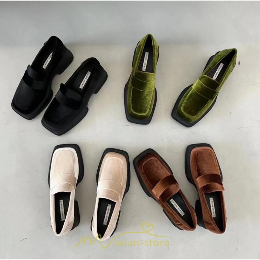 ローファー | パンプス レディース フラットシューズ 靴 レディース 春 夏 秋 冬 2022秋冬 20代30代40代50代 新作 痛くない 送料無料 スクエアトゥ