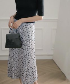 フレアスカート | 葉柄 レディース レトロ