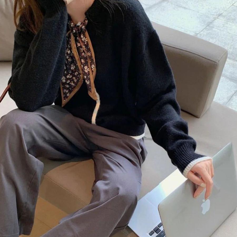 ニット・セーター | 韓国風 ニットカーディガン レディース