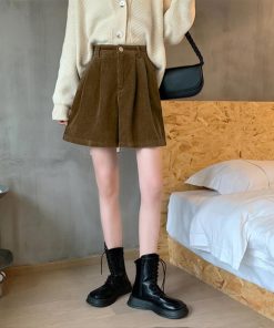 ショートパンツ | コーデュロイ レディース