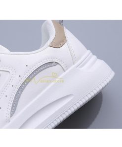 スニーカー | スニーカー　レディース レディースシューズ ローカット 靴 フラットシューズ ぺたんこ ウォーキングシューズ Pu革 美脚 厚底スニーカー 歩きやすい 厚底靴