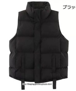 コート・ジャケット | 中綿ベスト レディース ダウンベスト 痩せ着 シンプル ショート丈 ダウンコート 秋 冬 暖かい 防寒着 大きいサイズ アウター おしゃれ