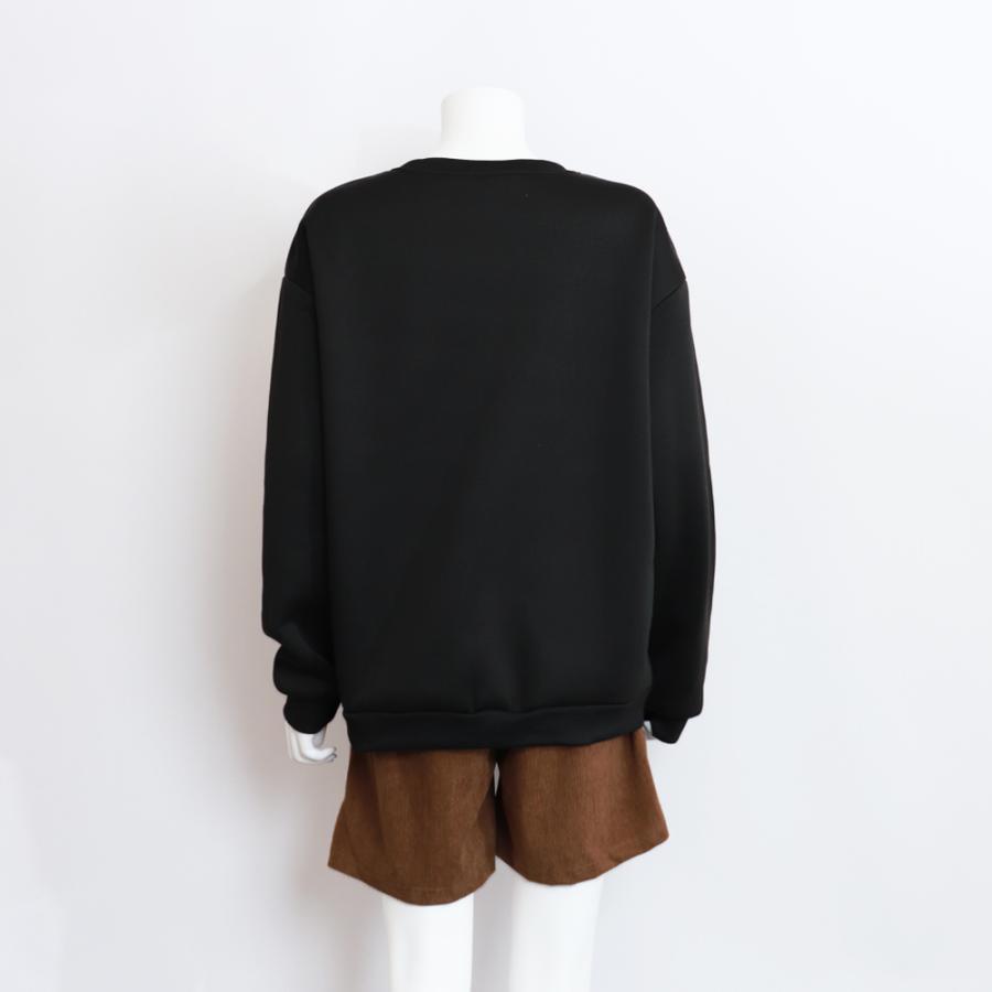 Tシャツ・カットソー | 裏起毛スウェット トレーナー レディース