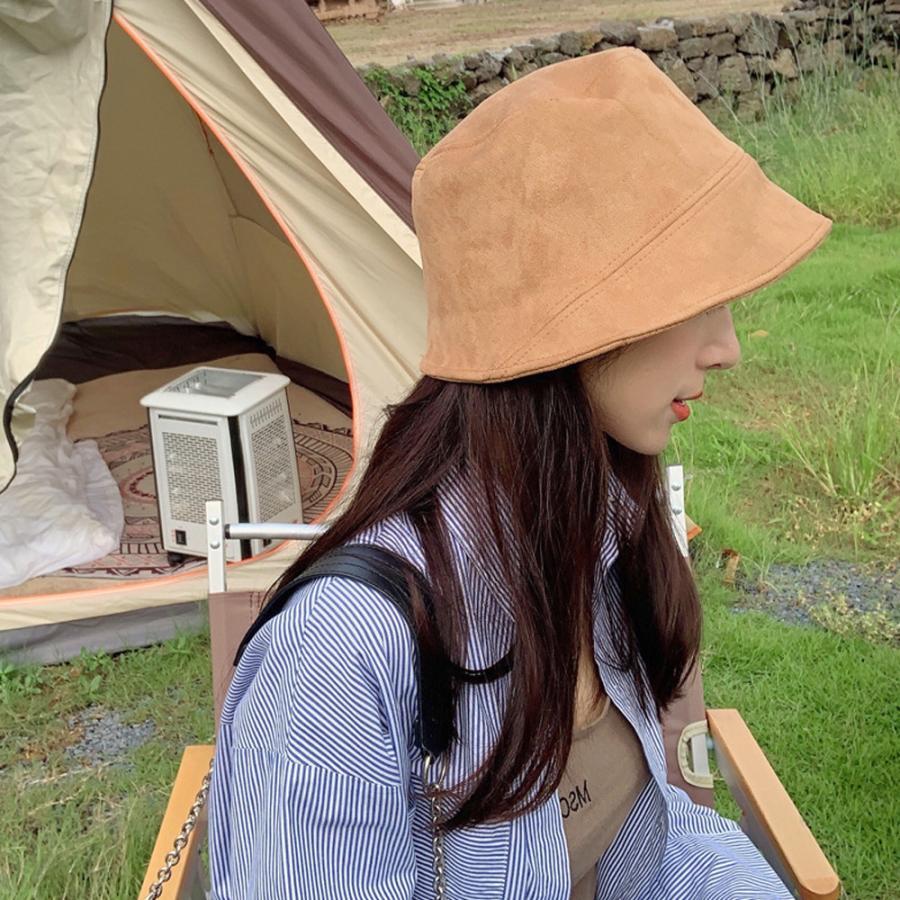 帽子 | バケットハット スエード調レディース帽子