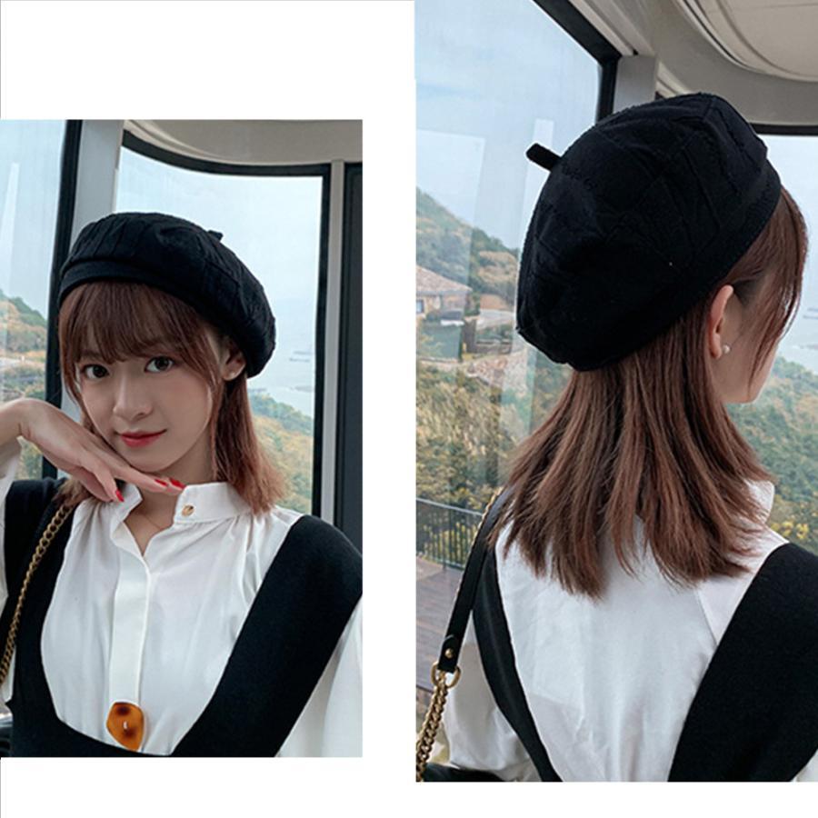 ベレー帽 | 帽子 シンプル レディース 大人 トレンド感 カジュアル ハット おしゃれ キャップ 可愛い
