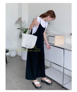 オーバーオール サロペット | サロペット オーバーオール オールインワン ワイドパンツ レディース 無地 キャミ ガウチョ 20代30代40代 着痩せ 可愛い 送料無料 ワイドサロペット