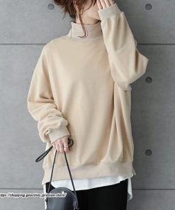 パーカー | 裏起毛トレーナー レディース スウェット トップス ボリューム感 ビッグシルエット オーバーサイズ あったか トレーナー 無地 秋冬 軽い しっとり