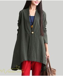 コート・ジャケット | コード レディース 秋 アウター きれいめ 大きいサイズ 長袖 Vネック 40代 50代 秋コーデ ジャケット ノーカラー 30代 シンプル 着回し 20代 前開き ゆったり