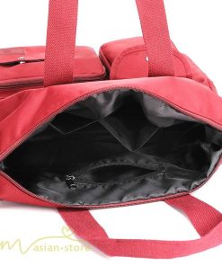 女性用バッグ | バッグ レディースバッグ ショルダーバッグ 大容量 鞄 撥水加工 ナイロン製 2way 肩掛け 斜めがけ 手提げ ハンドバッグ 6色 ショルダー シンプル 通勤 通学