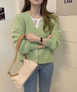 ニット・セーター | カーディガン レディース 韓国ファッション