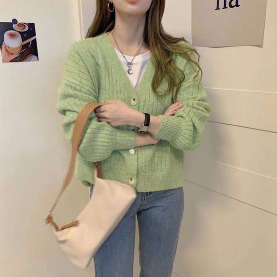 ニット・セーター | カーディガン レディース 韓国ファッション