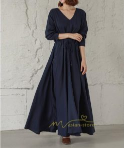 マキシ | 長袖ワンピース 秋物 レディース フレアワンピース ロングワンピース Aラインワンピース 30代40代 大人 揺れる ダンス 二次会 発表会 50代60代 お出かけ