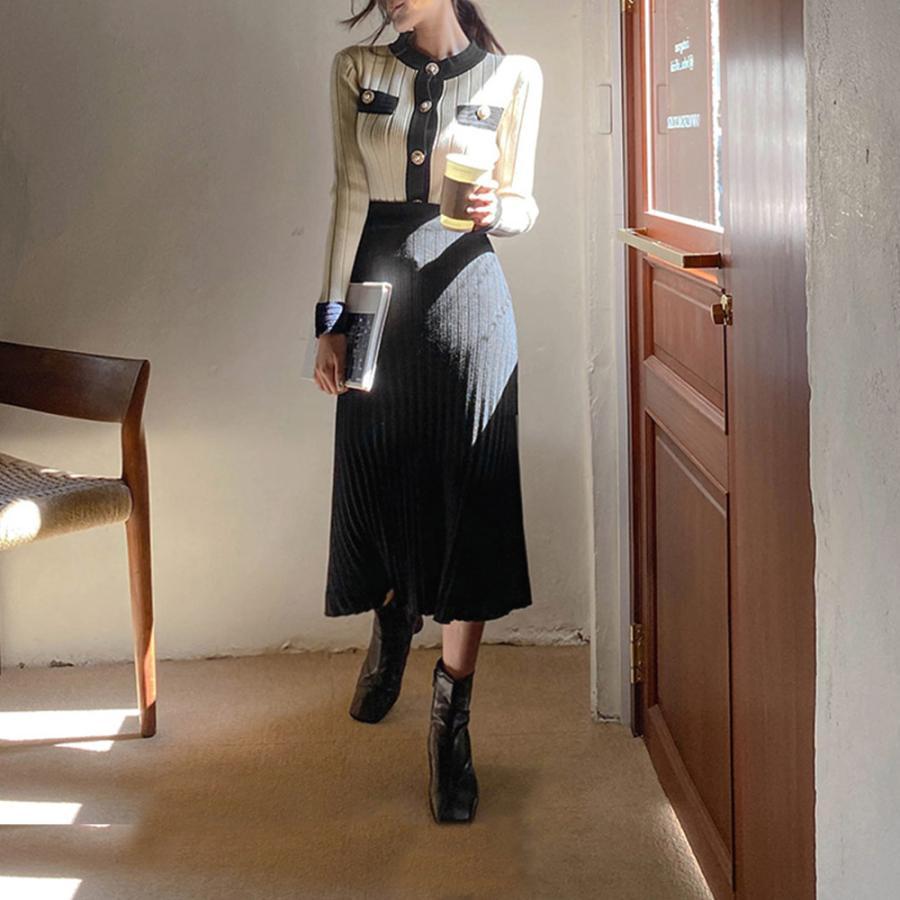 セットアップ | ニットレディース 韓国風