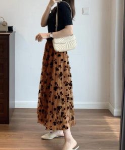 フレアスカート | チュールスカート 春秋夏冬 2層チュール