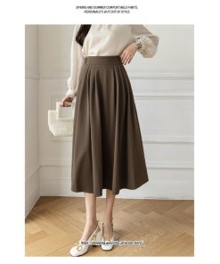 スカート | フレア ロングレディース 40代 きれいめ おしゃれ 着痩せ 秋 冬 ボトムス ロング 30代 20代 50代 暖か Aラインラシャ