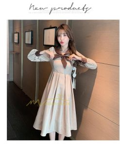 ミディアム | ワンピース レディース おしゃれ ロングワンピ 40代 50代 膝丈ワンピース 韓国風 着痩せ 大人可愛い 通勤 秋服 カジュアル 春夏 20代30代 レトロ風 上品 二次会