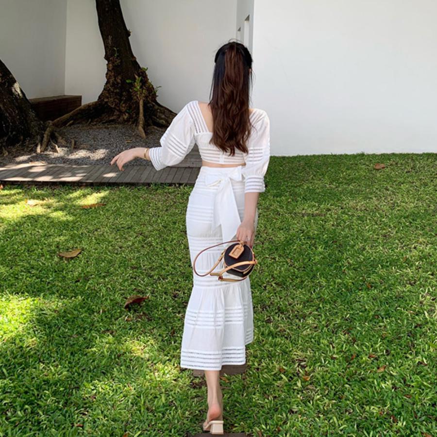 セットアップ | レディース スカート 白韓国