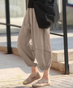 ワイドパンツ | パンツ 無地 レディース 着痩せ かわいい 9分丈 カジュアルパンツ テーパードパンツ ガウチョパンツ 40代 30代 体型カバー 20代 お出かけ