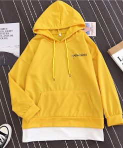 パーカー ジャケット コート | パーカー レディース 春物 重ね着風 フェイク レイヤード 長袖 フード付き プルオーバー カワイイ パーカ 20代30代 カジュアル