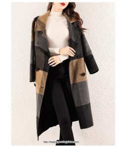 チェスターコート | コート レディース 秋冬 テーラード チェスター 50代 40代 30代 20代 ミモレ丈 アウター 羽織り きれいめ 上品 トレンチコート チェック柄 フェイクウール