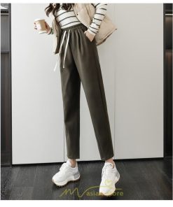 チノ・テーパード・ジョガー・スキニーパン | テーパードパンツ ストレッチ 30代 40代 レディース 楽ちん ウエストゴム 体型カバー オフィス お出掛け 20代 脚長 送料無料 10代 ロング 美脚