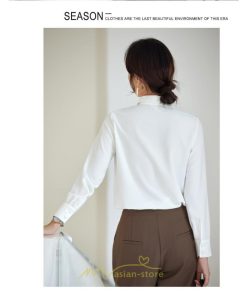 シャツ・ブラウス | ブラウス レディース 長袖 50代 白 シャツ ゆったり トップス きれいめ フォーマル 上品 フェミニン 青 高品質 40代 OL 通勤 フォーマル 20代 30代