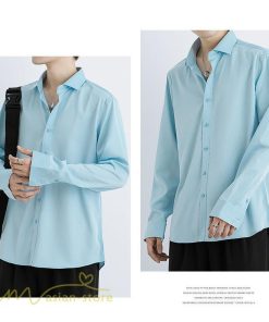 シャツ | トップス メンズ 長袖 ジャケット カジュアル無地 ゆったり メンズ オーバーライトアウター メンズ長袖シャツ