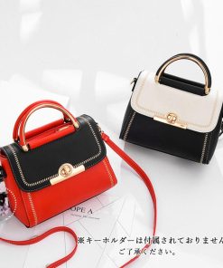 ショルダーバッグ | 3way配色ミニ手提げ