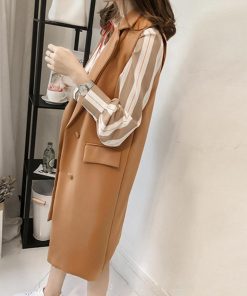 ベスト | ロングジレ レディース ロングベスト韓国