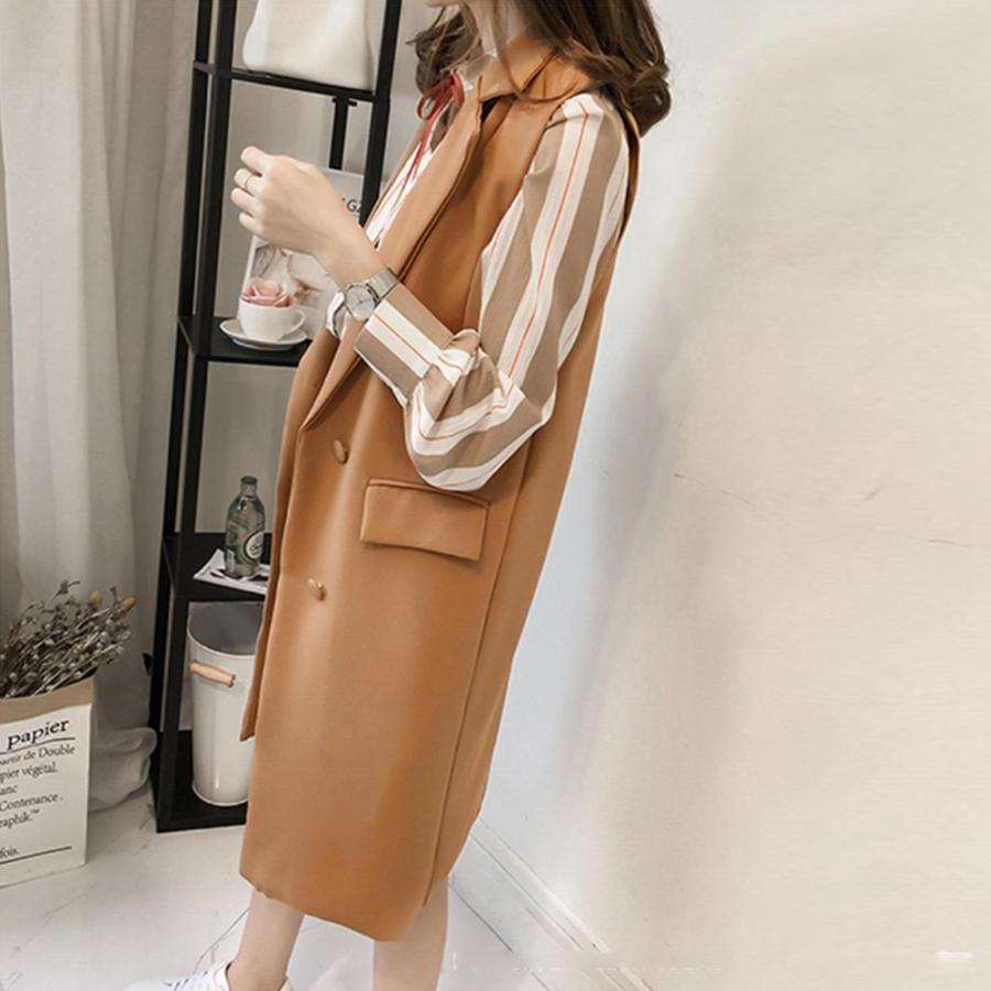 ベスト | ロングジレ レディース ロングベスト韓国