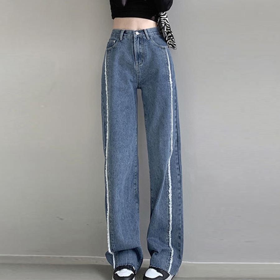 デニム | ワイドパンツ ハイウエスト 脚長