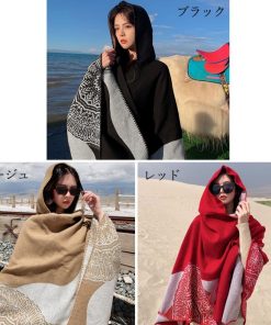 マフラー | ニットマント レディース ニットマフラー