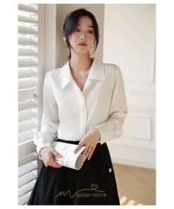 シャツ・ブラウス | ブラウス レディース シャツ きれいめ 40代 春夏 秋 長袖 着痩せ オシャレ 韓国風 大人 30代 50代 40代 就活 OL 母 オフィス ママ ビジネス 通勤