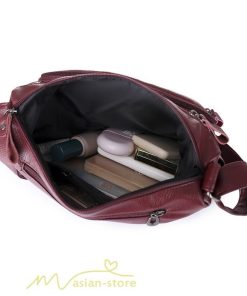 女性用バッグ | ショルダーバッグ レディース 斜めがけ カジュアル 多機能 バッグ 収納力アップ 防水 合皮バッグ シンプル 大人っぽ おしゃれ かわいい 軽量 肩掛け PUレザー