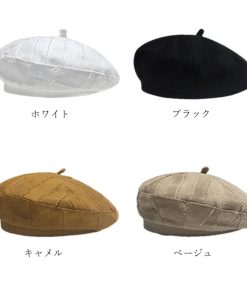 ベレー帽 | 帽子 シンプル レディース 大人 トレンド感 カジュアル ハット おしゃれ キャップ 可愛い