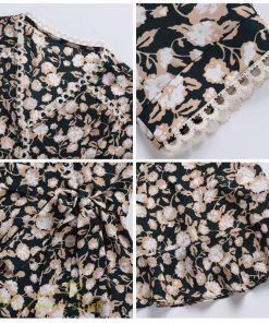 ミディアム | サマーワンピース レディース 夏服 膝丈 ミディアムワンピース 上品 サマーワンピース 上品 2XL 大きいサイズ きれいめ Aラインワンピース Vネック