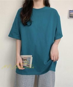 tシャツ・カットソー | Tシャツ レディース 半袖 春 夏 秋 トップス カットソー カジュアル シンプル ゆったり 20代30代40代50代 体型カバー 通勤通学 着回し 無地人気 お出かけ 上品