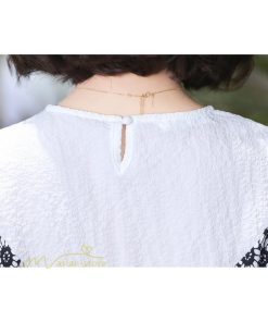 ミディアム | ワンピース レディース 重ね着風 きれいめ 半袖 ミディアムワンピース 着痩せ シフォン カジュアル 大きいサイズ 膝丈 おしゃれ サマーワンピース 可愛い 上品