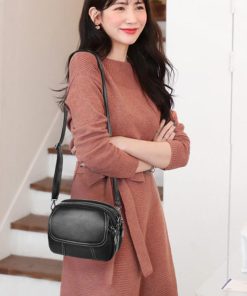 ショルダーバッグ | ポシェット 合皮かばん 斜め掛け 小さめ PUレザー 肩掛けバッグおしゃれ カジュアル ミニ シンプル レディース