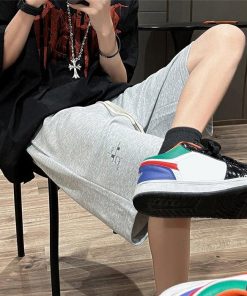 ハーフパンツ ショート | パンツ メンズ ワイドパンツ ハーフパンツ 5分丈 ウエストゴム 夏新作 シンプル プリント ゆったり 20代 30代 サマーパンツ 夏服 40代 スポーツ 大きいサイズ