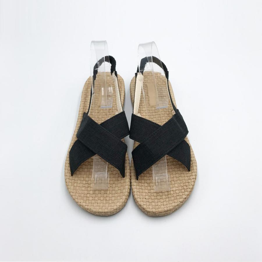 サンダル | ビーチ ローヒール 春夏 靴 フラット レディース ぺたんこ パンプス ミュール