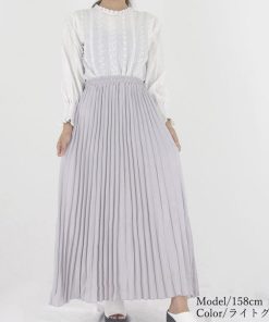 ロングスカート | プリーツスカート レディース 春夏秋冬 マキシスカート ハイウエストスカート 大人
