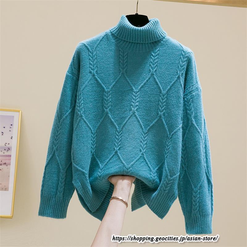 ニット・セーター | ニット カットソー セーター レディース トップス 秋冬 長袖 ニットセーター プルオーバー ニットトップス 柔らかい シンプル 通勤 通学 暖かい 秋冬 防寒 春秋