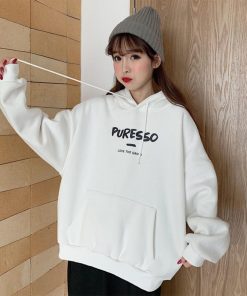 パーカ | 秋冬 袖ボリューム 韓国 暖かい 長袖 裏起毛 レディース ビッグパーカー トップス パーカー